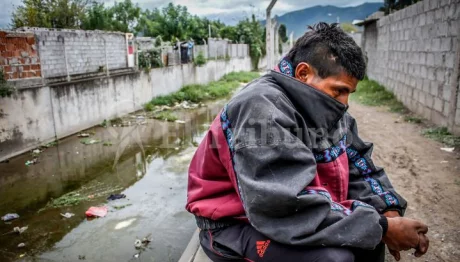 El flagelo de las drogas golpea duro en la zona sudeste de Salta. JAVIER CORBALÁN