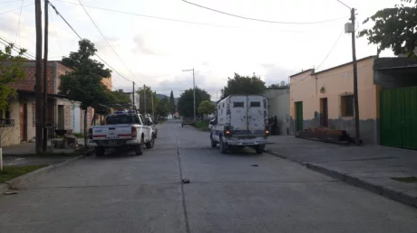 Allanamiento en Barrio Ceferino.