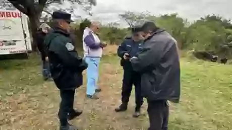 El momento del encuentro de la víctima. Foto: Fiscales Penales