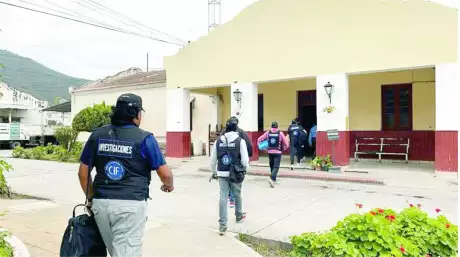 Los acusados cumplían funciones en la cárcel local.  (Foto MPF).