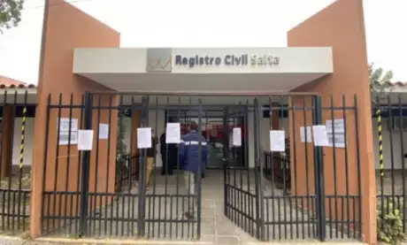  Registro Civil de Salta. Foto: Gobierno de Salta