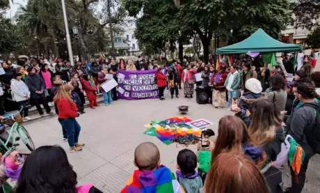  La convocatoria del 3J en Plaza 9 de Julio. Foto: NDS.