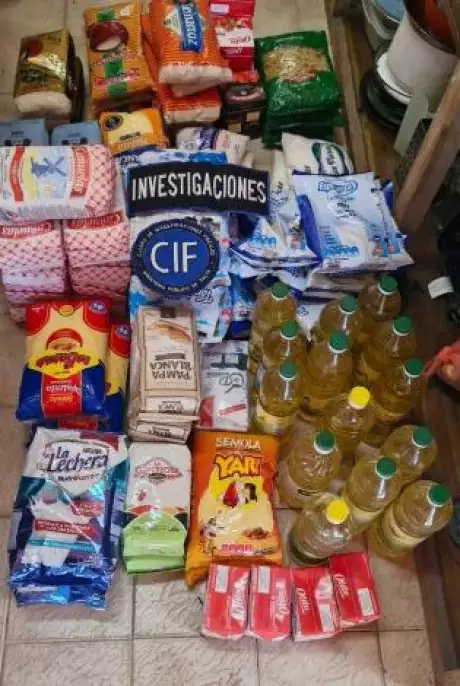  Parte de los elementos secuestrados en la casa de Fayón. (Foto MPF)