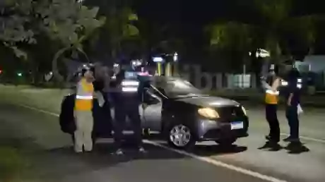 Peritaje sobre la avenida Paraguay. Foto: Pablo Yapura