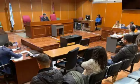  La audiencia fue presidida por el juez Eduardo Sángari. (Foto Poder Judicial)