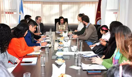  La mesa de trabajo realizada. Foto: Ministerio de Educación