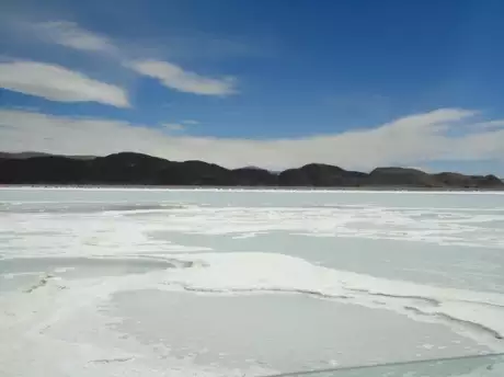  El Salar del Hombre Muerto, en el límite entre Salta y Catamarca.