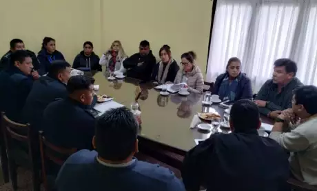  El primer encuentro con instituciones. Foto: Municipalidad de El Carril