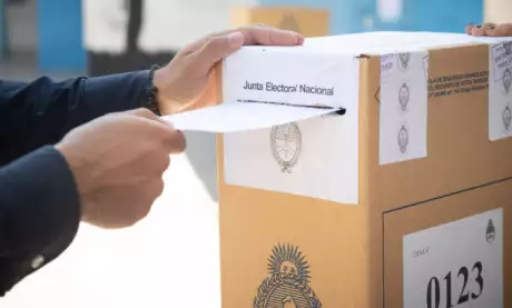  Urna en las elecciones Nacionales Argentina. Foto: Gobierno de Salta
