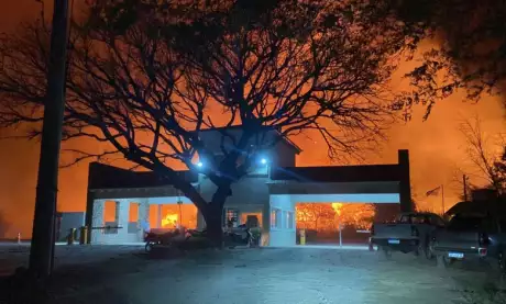 Los incendios se reportaron en la zona sudeste. Foto: Municipalidad.