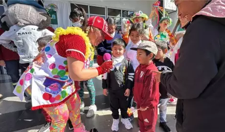 La actividad contó con la participación de animadores infantiles. Foto: HPMI.