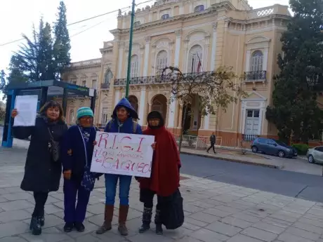  Cada semana la Red de Luchas socioambientales se manifiesta.