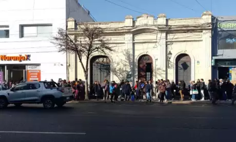  Largas filas detectadas. Foto: Gobierno de Salta