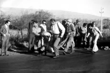 Registro fotográfico de la Masacre. 