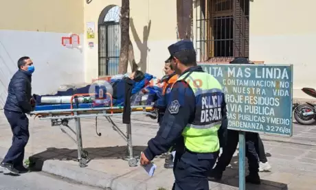  Los niños fueron derivados al HPMI. Foto: NDS.