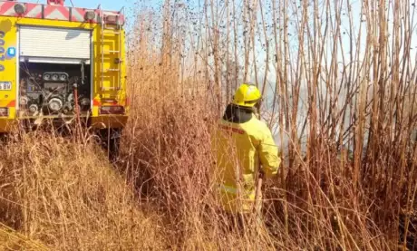  Advierten sobre el riesgo extremo de incendios forestales en Salta.Foto: Gobierno de Salta