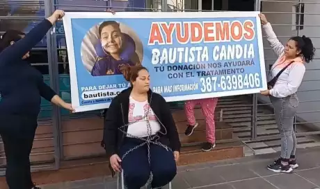  La mamá de Bautista apela a la solidaridad de los salteños.