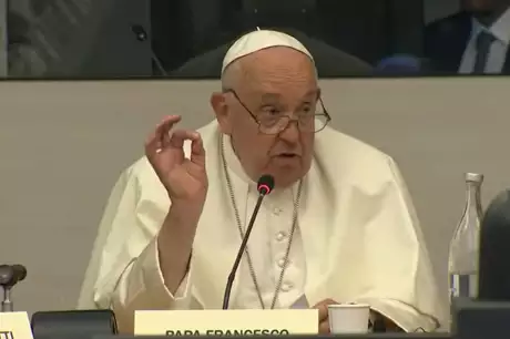 El Papa Francisco vs Milei: 'Gastaron en gas pimienta en lugar de justicia social'. Imagen: Capturas de video