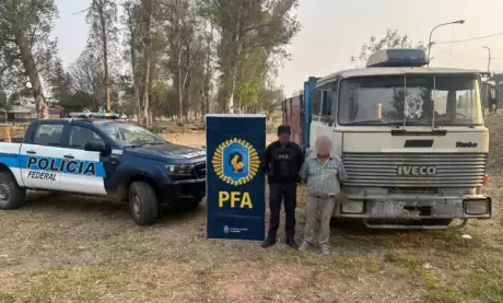  El conductor del camión es de nacionalidad boliviana.