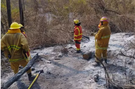 . Imagen: Bomberos Voluntarios de Colonia Santa Rosa