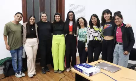  Equipo de la UNSa que trabajó en la encuesta. Foto: RRSS. 