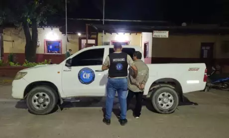  Fue capturado en la terminal de Embarcación.