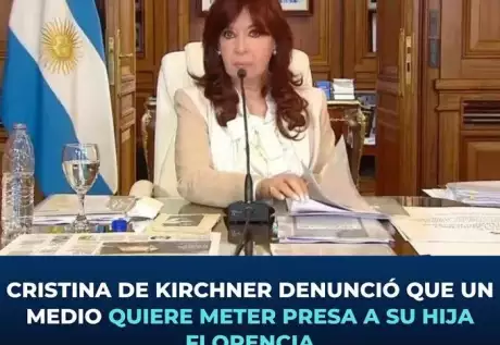  Cristina Fernández de Kirchner.