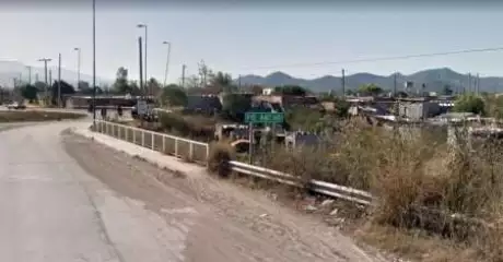  Sector donde apareció el efectivo policial.