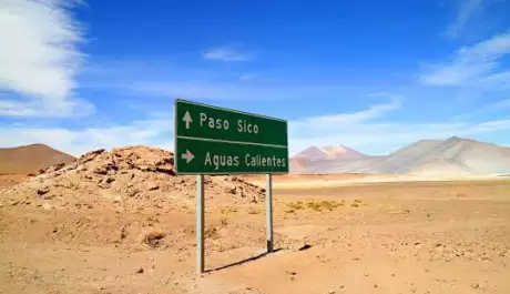  Paso de SICO, inhabilitado para turismo.