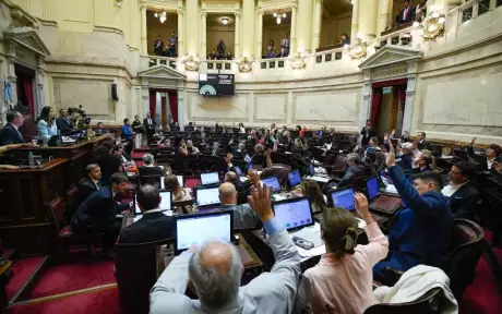 Este jueves finalmente se trató la situación del ahora exsenador Kueider.