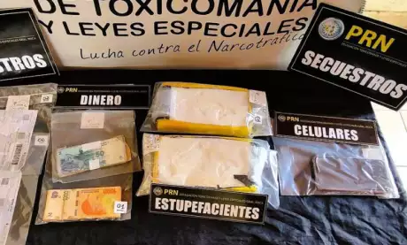  La investigación advertía por el ingreso de droga.