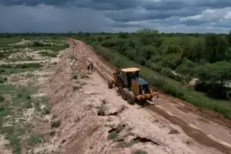 Defensas en el Pilcomayo 